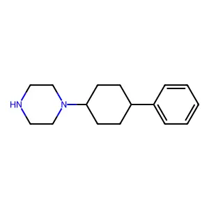 1-(4-Phenyl-cyclohexyl)-piperazine structure