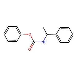 Phenyl [(1R)-1-phenylethyl]carbamate structure