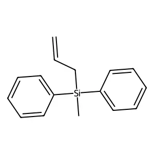 Silane, methyldiphenyl-2-propenyl- structure