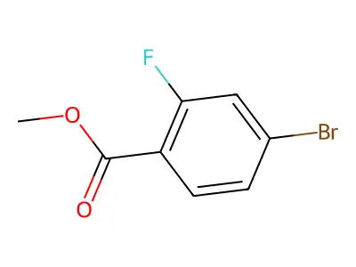 4-Bromo-3-fluorobenzoic acid structure