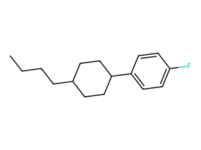 1-(4-Butylcyclohexyl)-4-fluorobenzene structure