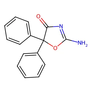 2-Amino-5,5-diphenyl-1,3-oxazol-4-one structure