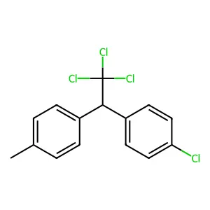 1-Chloro-4-[2,2,2-trichloro-1-(4-methylphenyl)ethyl]benzene structure
