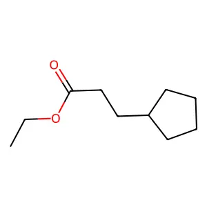 Ethyl 3-cyclopentylpropanoate structure