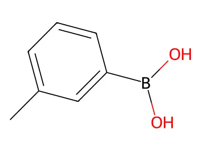 3-甲苯基硼酸 structure