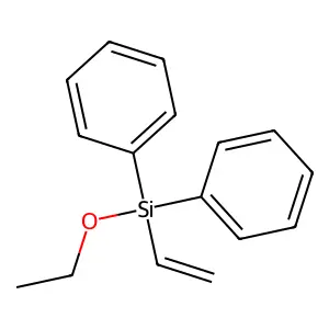 二苯基乙烯基乙氧基硅烷 structure