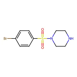 1-(4-Bromobenzene-1-sulfonyl)piperazine structure