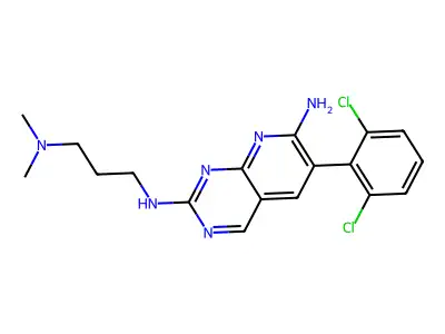 6-arylpyrido[2,3-d]pyrimidine deriv. 36 structure
