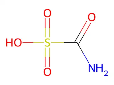 Amino(oxo)methanesulfonic acid structure