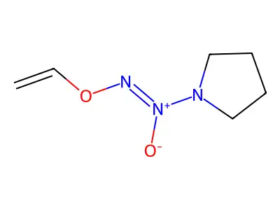 Ethenoxyimino-oxido-pyrrolidin-1-ylazanium structure