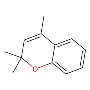 2,2,4-Trimethyl-2H-1-benzopyran structure