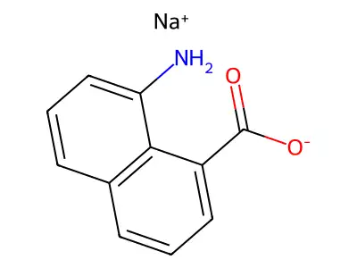 8-Amino-1-naphthoic acid structure