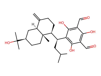 Macrocarpal H structure
