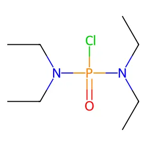 四乙基磷酰二胺氯 structure