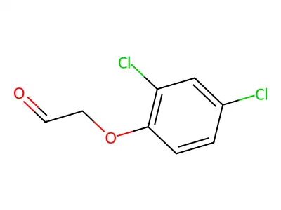 2,4-Dichlorophenoxyacetaldehyde structure