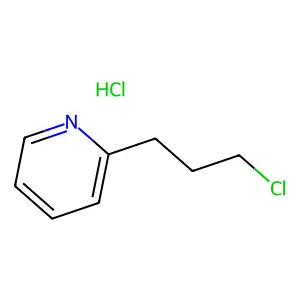 Pyridine, 2-(3-chloropropyl)-, hydrochloride structure
