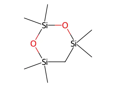 2,2,4,4,6,6-Hexamethyl-1,3,2,4,6-dioxatrisilinane structure