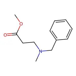 Methyl 3-(benzyl(methyl)amino)propanoate structure