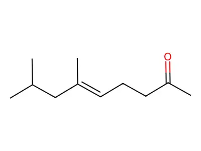 6,8-Dimethylnon-5-en-2-one structure
