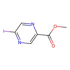 Methyl 5-iodopyrazine-2-carboxylate structure