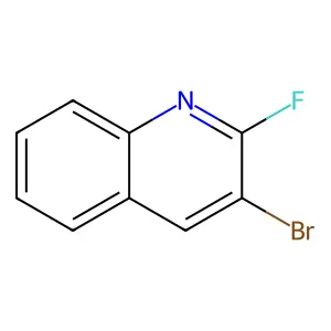 3-Bromo-2-fluoroquinoline structure