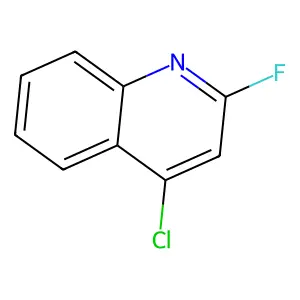 4-Chloro-2-fluoroquinoline structure