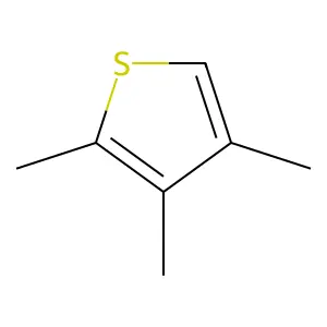 2,3,4-Trimethylthiophene structure