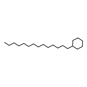 Cyclohexane, tetradecyl- structure