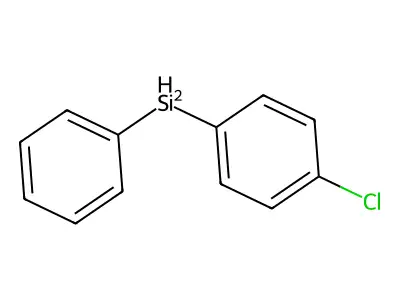(4-Chlorophenyl)phenylsilane structure