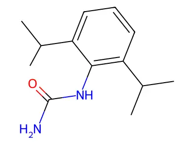 1-(2,6-Diisopropylphenyl)urea structure