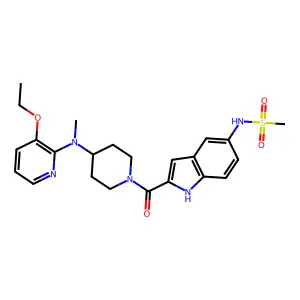 Alkylamino-piperidine analog structure