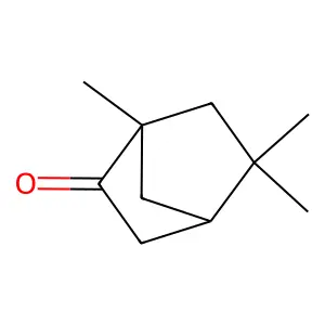 (1S,4S)-1,5,5-trimethylbicyclo[2.2.1]heptan-2-one structure