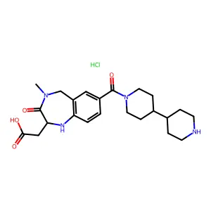 Lotrafiban Hydrochloride structure