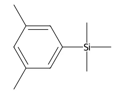 (3,5-Dimethylphenyl)trimethylsilane structure