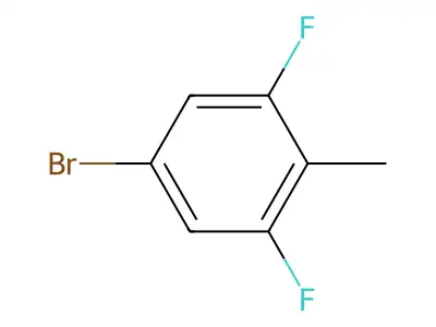 5-Bromo-1,3-difluoro-2-methylbenzene structure