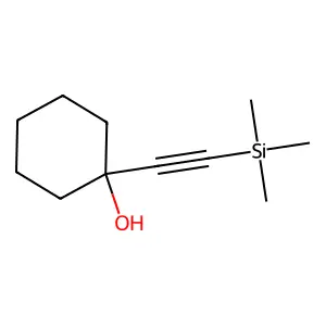 1-Trimethylsilanylethynyl-cyclohexanol structure