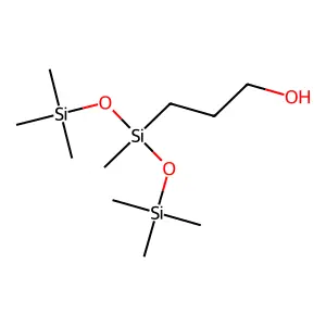 3-[1,3,3,3-Tetramethyl-1-[(trimethylsilyl)oxy]-1-disiloxanyl]-1-propanol structure