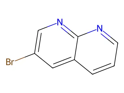 3-Bromo-1,8-naphthyridine structure