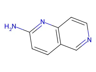 1,6-萘啶-2-胺 structure