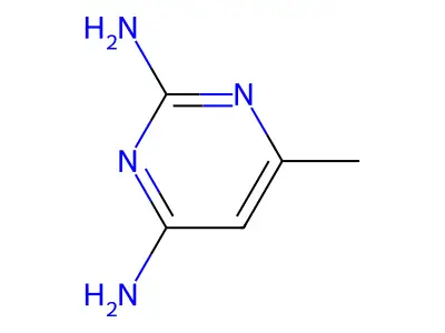 6-Methyl-2,4-pyrimidinediamine structure
