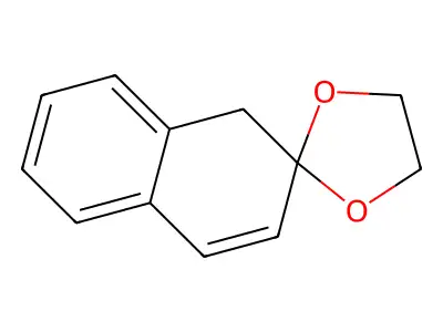 Spiro[1,3-dioxolane-2,2'(1'H)-naphthalene] structure