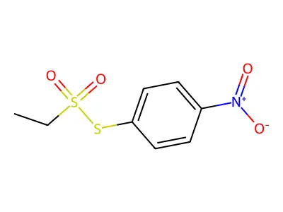 1-Ethylsulfonylsulfanyl-4-nitrobenzene structure