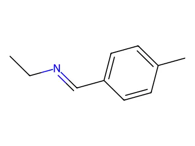 (E)-Ethyl[(4-methylphenyl)methylidene]amine structure