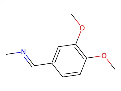 Methanamine, N-[(3,4-dimethoxyphenyl)methylene]- structure