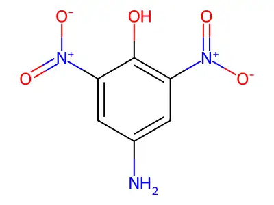 4-Amino-2,6-dinitrophenol structure