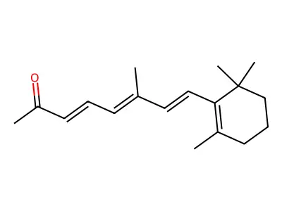 3,5,7-Octatrien-2-one, 6-methyl-8-(2,6,6-trimethyl-1-cyclohexen-1-yl)- structure