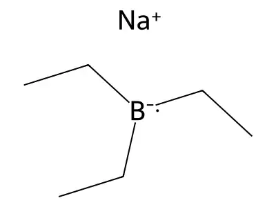三乙基硼氢化钠 structure