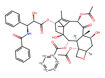 Paclitaxel (JAN/USP) structure