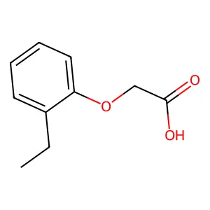 2-(2-Ethylphenoxy)acetic acid structure