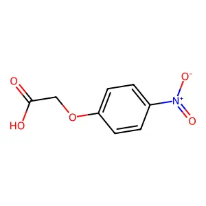 (4-Nitrophenoxy)acetic acid structure